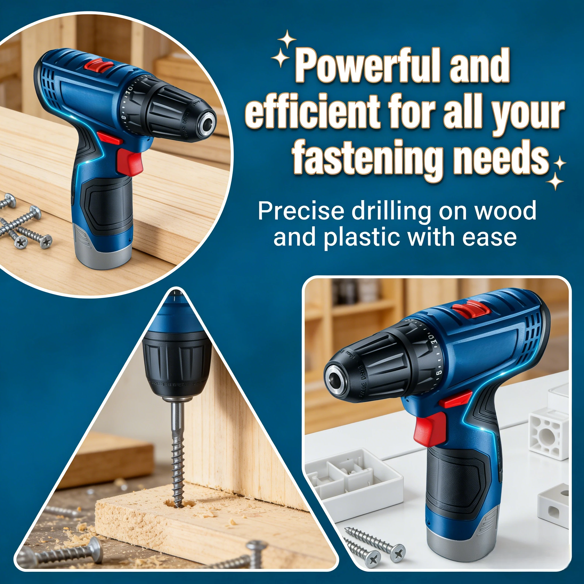 Power Tools Icon - مثقاب كهربائي بوش GSR 120-LI بقوة