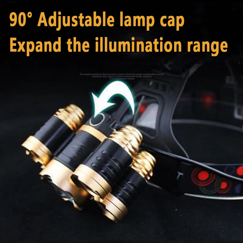 5LED T6 رئيس مصباح التكبير مصب - مراجعة Power Tools Zoom وسعره
