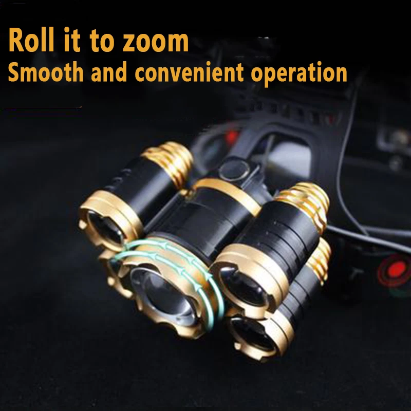 5LED T6 رئيس مصباح التكبير مصب - مراجعة Power Tools Zoom وسعره