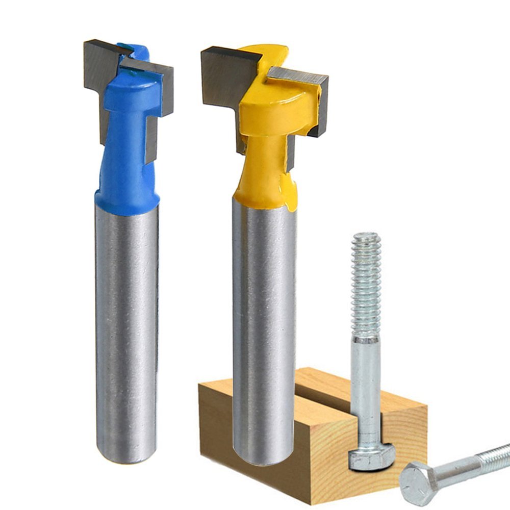 A11I 1/4 بوصة عرقوب T-فتحة الق - مراجعة Power Tools Woodworking وسعره