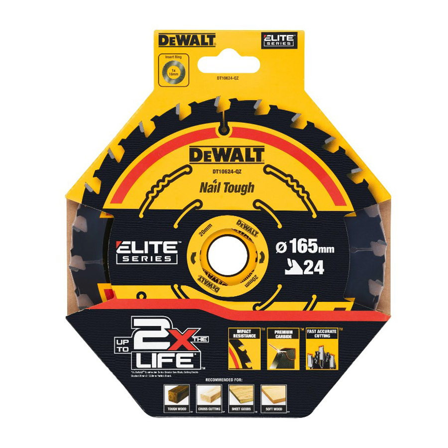 DEWALT DT10624-QZ 1/3 قطعة شفر - مراجعة Power Tools Woodworking وسعره