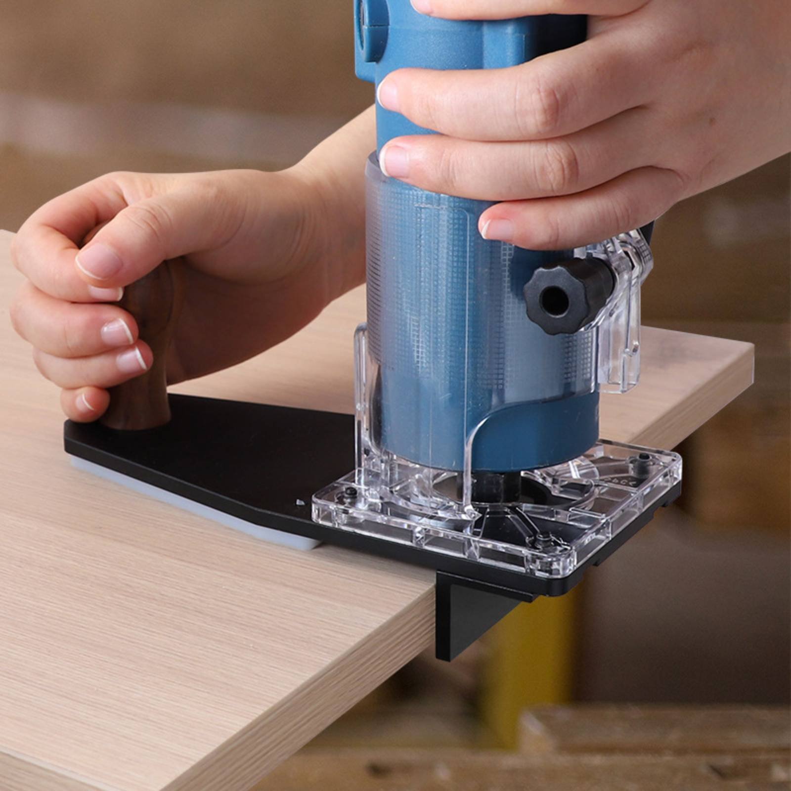 قاعدة تشذيب الحواف طويلة الأمد - مراجعة Power Tools Woodworking وسعره